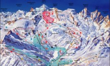 Maps for Saas Fee - Piste, town and resort maps.